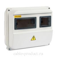 Щит ЩУРн-П 1/3 (224х270х110) IP55 Basic EKF Щит ЩУРн-П 1/3 (224х270х110) IP55 Basic EKF