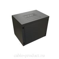 Шкаф настенный 19дюйм 650х600х600мм RAL 9004 WRline Шкаф настенный 19дюйм 650х600х600мм RAL 9004 WRline